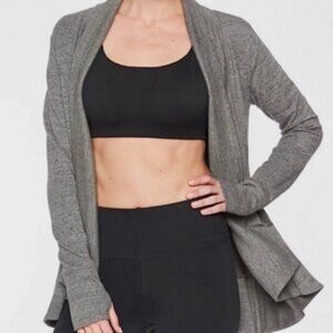Athleta Nirvana Pranayama Wrap, Dark Grey, Size XL Tall